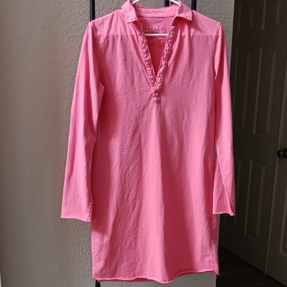 FRANK & EILEEN..NICOLE POPOVER HENLEY DRESS..SIZE SMALL